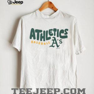 Oakland Athletics Baseball A’s Logo Oatmeal Heather T shirt Oakland Athletics Baseball A’s Logo Oatmeal Heather T shirt