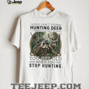 Old Man Deer Hunting Binoculars T Shirt Hunter Retirement Gift Old Man Deer Hunting Binoculars T Shirt Hunter Retirement Gift