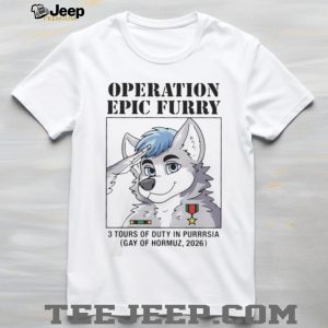 Operation Epic Furry 3 Tours of Duty Purrrsia 2026 T Shirt