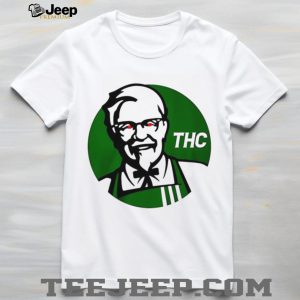 Parody Colonel Sanders Green THC Graphic T Shirt