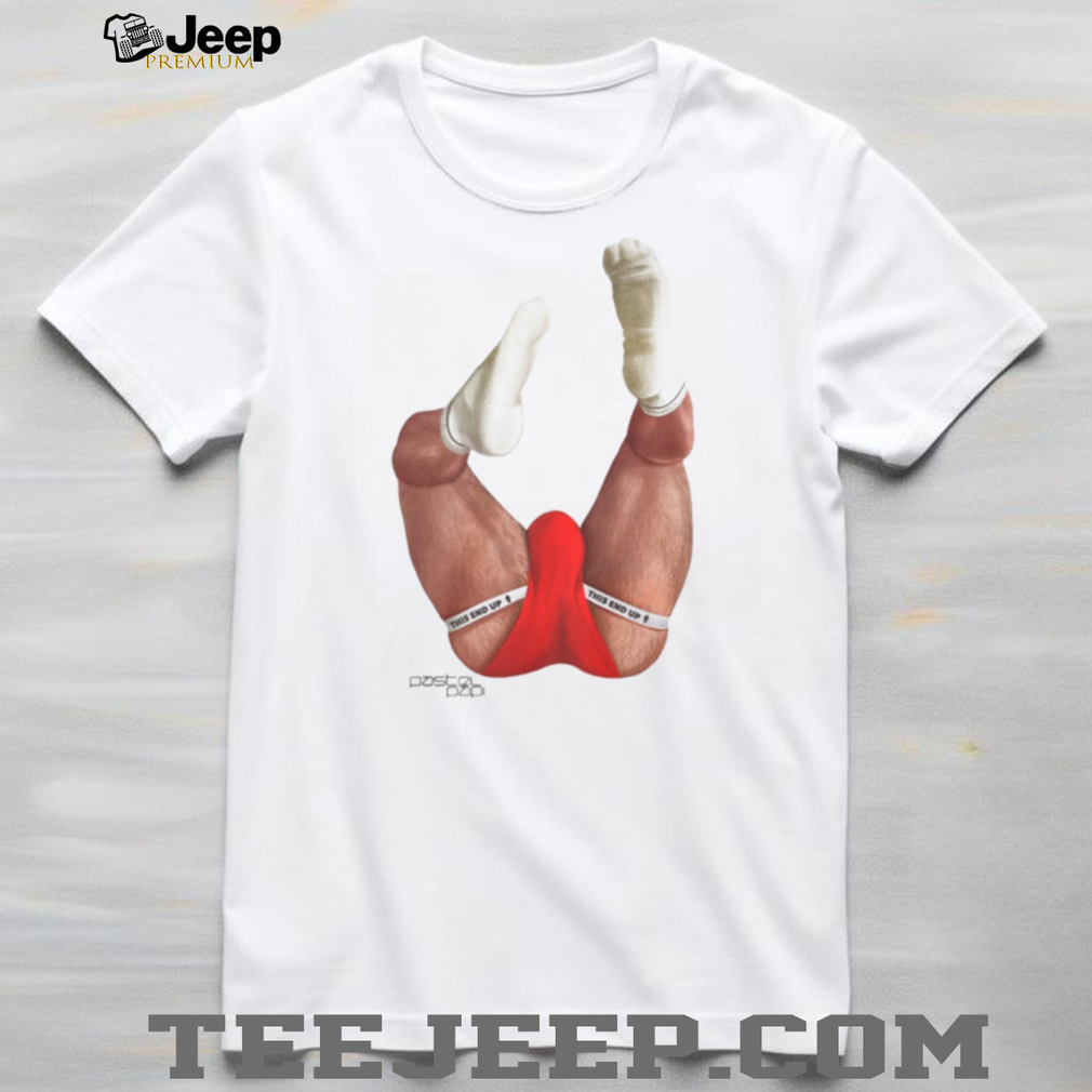 Pastel Papi Funny This End Up Red Briefs Graphic T Shirt Pastel Papi Funny This End Up Red Briefs Graphic T Shirt