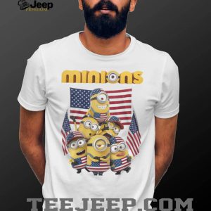 Patriotic Minions American Flag USA Pride Graphic T Shirt Patriotic Minions American Flag USA Pride Graphic T Shirt