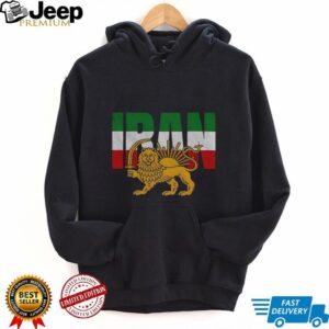 Persian Lion and Sun Iran Flag Patriotic Pride Graphic T Shirt Persian Lion and Sun Iran Flag Patriotic Pride Graphic T Shirt