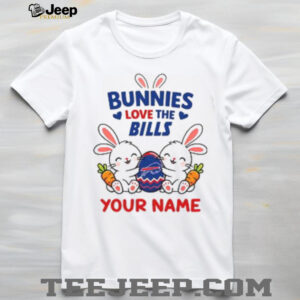 Personalized Buffalo Bills Easter Bunny T Shirt