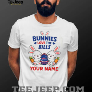 Personalized Buffalo Bills Easter Bunny T Shirt
