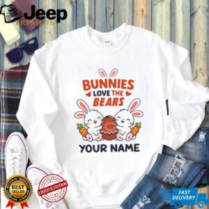 Personalized Chicago Bears Bunny Plush T Shirt Personalized Chicago Bears Bunny Plush T Shirt