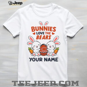 Personalized Chicago Bears Bunny Plush T Shirt
