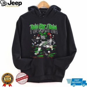 Philadelphia Football Player Neon Green Grunge Sports T Shirt Philadelphia Football Player Neon Green Grunge Sports T Shirt