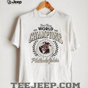 Philadelphia Two Time World Champions 1980 2008 T Shirt Philadelphia Two Time World Champions 1980 2008 T Shirt