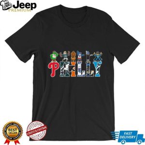 Philly Sports Mascots Philadelphia Teams Abbey Road Parody T Shirt Philly Sports Mascots Philadelphia Teams Abbey Road Parody T Shirt