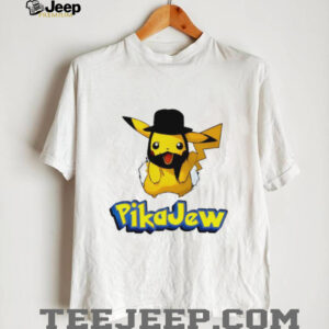 PikaJew Funny Jewish Parody Pikachu Character Graphic T Shirt