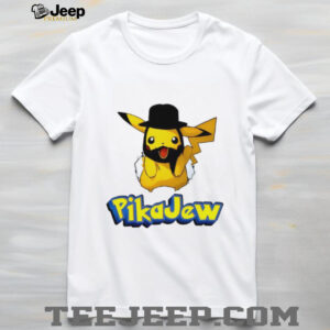 PikaJew Funny Jewish Parody Pikachu Character Graphic T Shirt