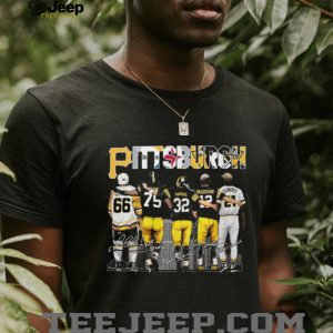Pittsburgh City Of Champions Legends Lemieux Greene Harris Bradshaw Clemente T Shirt
