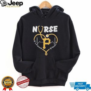 Pittsburgh Pirates Nurse Heart Stethoscope Baseball Gift T Shirt Pittsburgh Pirates Nurse Heart Stethoscope Baseball Gift T Shirt