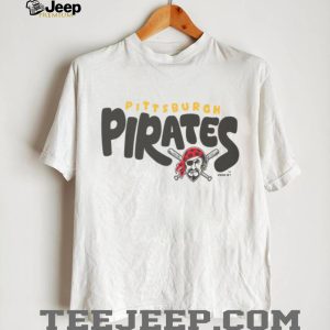 Pittsburgh Pirates Oatmeal Heather Vintage Logo Crewneck T shirt Pittsburgh Pirates Oatmeal Heather Vintage Logo Crewneck T shirt