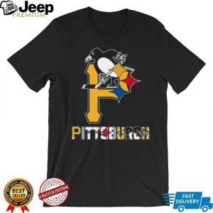 Pittsburgh Sports Teams “P” Logo ST Shirtlers Penguins Pirates T Shirt Pittsburgh Sports Teams “P” Logo ST Shirtlers Penguins Pirates T Shirt