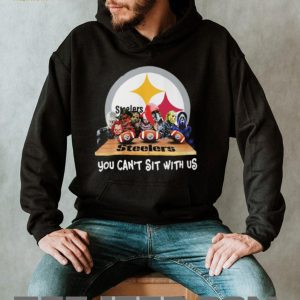 Pittsburgh Steelers Horror Movie Villains You Can't Sit With Us T Shirt
