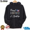 Warrior At Heart Peacemaker By Choice American Flag Sword & Dove T shirt Warrior At Heart Peacemaker By Choice American Flag Sword & Dove T shirt