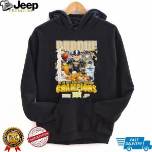 Purdue Boilers Big Ten Men's Basketball Tournament Champions 2026 T Shirt