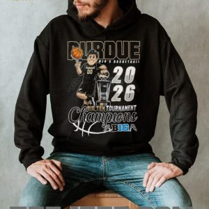 Purdue Men’s Basketball Big Ten Tournament Champions 2026 Mascot T Shirt Purdue Men’s Basketball Big Ten Tournament Champions 2026 Mascot T Shirt