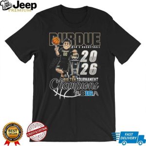 Purdue Men's Basketball Big Ten Tournament Champions 2026 Mascot T Shirt
