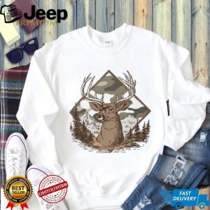 Whitetail Deer Buck Camo Diamond Mountain Wildlife T Shirt Whitetail Deer Buck Camo Diamond Mountain Wildlife T Shirt