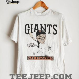 Rafael Devers San Francisco Giants Caricature Vintage Style T Shirt