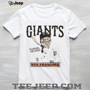 Rafael Devers San Francisco Giants Caricature Vintage Style T Shirt