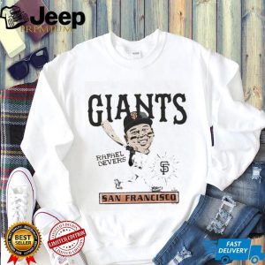 Rafael Devers San Francisco Giants Caricature Vintage Style T Shirt