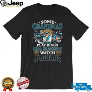 Real Grandmas Watch Jaguars Jacksonville Football Fans Signature T Shirt Real Grandmas Watch Jaguars Jacksonville Football Fans Signature T Shirt
