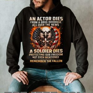 “Remember the Fallen” American Soldier vs Actor Tribute Tee