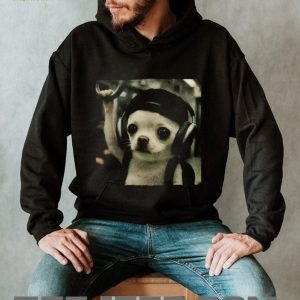 Retro Chihuahua with Headphones and Beanie Subway T Shirt Retro Chihuahua with Headphones and Beanie Subway T Shirt