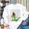 Screaming Green Lizard Embroidery Style Graphic T Shirt Screaming Green Lizard Embroidery Style Graphic T Shirt