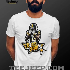 Rico Suave 13 Black and Gold Football Street Art T shirt Rico Suave 13 Black and Gold Football Street Art T shirt