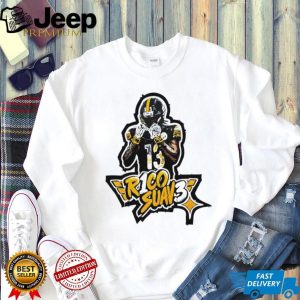 Rico Suave 13 Black and Gold Football Street Art T shirt