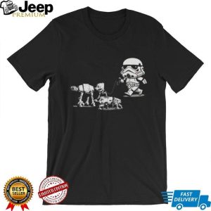 Stormtrooper Walking AT AT & Star Wars Walker Pets T Shirt