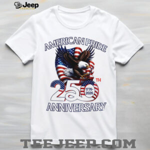 USA 250th Anniversary 1776 2026 American Pride Eagle T Shirt