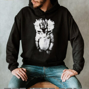 Sad Cat Meme High Contrast Graphic Black T Shirt Sad Cat Meme High Contrast Graphic Black T Shirt