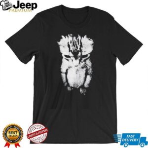 Sad Cat Meme High Contrast Graphic Black T Shirt
