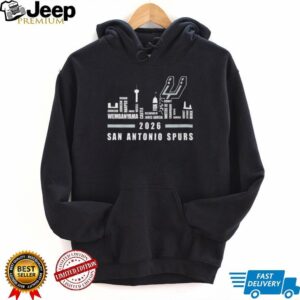 San Antonio Spurs 2026 Roster Skyline Victor Wembanyama T Shirt San Antonio Spurs 2026 Roster Skyline Victor Wembanyama T Shirt
