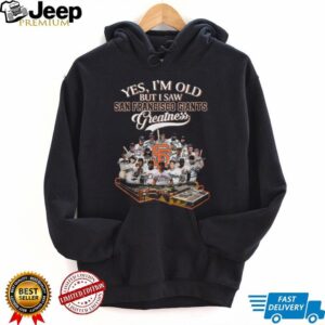 San Francisco Giants Greatness Legends Signatures and Stadium T Shirt San Francisco Giants Greatness Legends Signatures and Stadium T Shirt