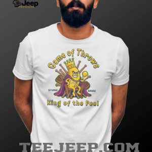 Savannah Bananas Game of Throws King of the Peel Baseball T Shirt