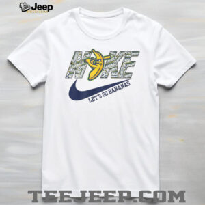 Savannah Bananas “Let's Go Bananas” Custom Baseball Sportswear T Shirt