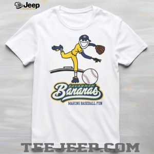 Savannah Bananas Making Baseball Fun Pitcher Stick Figure T Shirt
