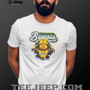 Savannah Bananas Winnie The Pooh Mascot Fan Gear T Shirt Savannah Bananas Winnie The Pooh Mascot Fan Gear T Shirt