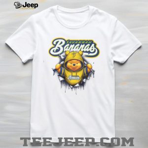 Savannah Bananas Winnie The Pooh Mascot Fan Gear T Shirt