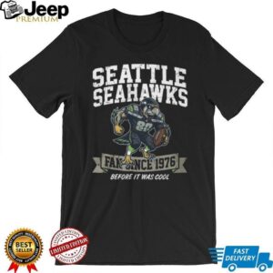 Seattle Seahawks Fan Since 1976 Before It Was Cool Retro Mascot T Shirt Seattle Seahawks Fan Since 1976 Before It Was Cool Retro Mascot T Shirt