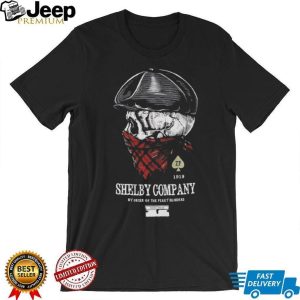 Shelby Company Peaky Blinders Skull and Razor Blade T Shirt