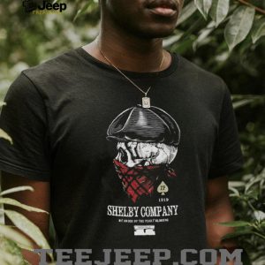 Shelby Company Peaky Blinders Skull and Razor Blade T Shirt