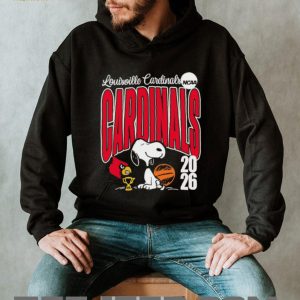 Snoopy Louisville Cardinals NCAA Basketball 2026 Champion T shirt